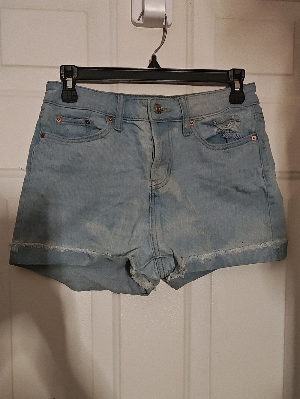 wild fable Light Wash Distressed Denim Shorts